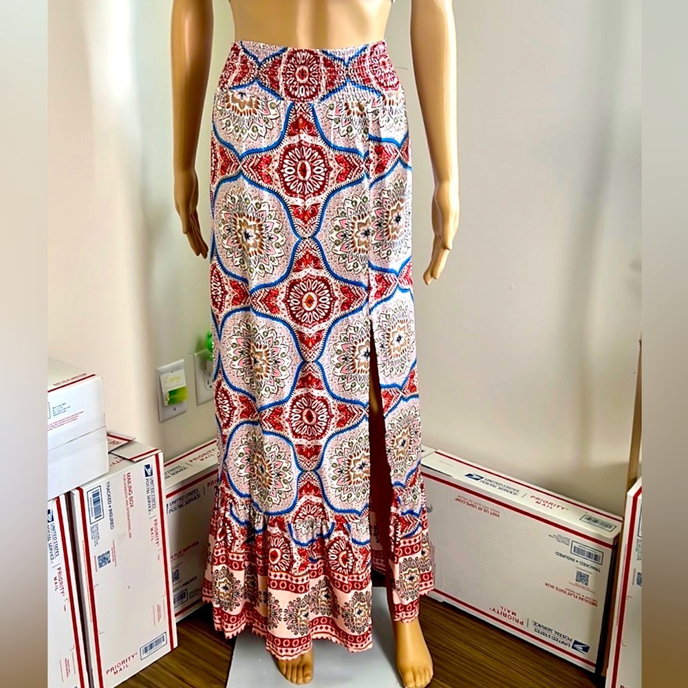 Rusttydustty maxi skirt